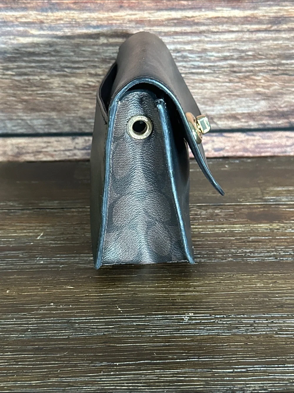 Coach Turnlock Cosmetics Bag